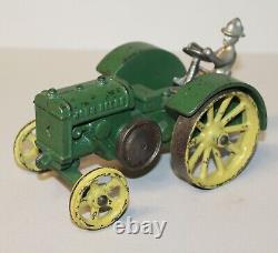 Antique Vindex Model D John Deere toy tractor Original paint