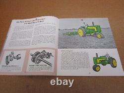 John Deere 530 630 730 tractor sales brochure farm 28 pg A-1065-58-8 ORIGINAL