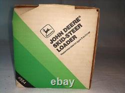 John Deere Early Yellow Skid Steer Loader #554 in original box