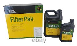 John Deere Original Equipment Filter Pak with Oil Kit LVA21128A