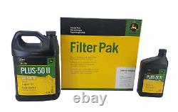 John Deere Original Equipment Filter Pak with Oil Kit LVA21128A