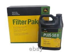 John Deere Original Equipment Filter Pak with Oil Kit LVA21204A