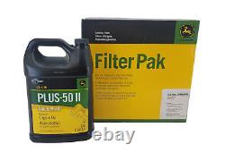 John Deere Original Equipment Filter Pak with Oil Kit LVA21204A