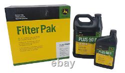 John Deere Original Equipment Filter Pak with Oil Kit LVA23615A