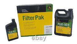 John Deere Original Equipment Filter Pak with Oil Kit LVA23615A