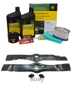 John Deere Original Equipment Model LT155 Maintenance Kit + Standard Blades