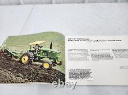 Original John Deere Row-Crop Tractors 60 To 140 H. P. Brochure A-1-69-11 4020