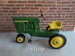 Vintage John Deere 10 Pedal Tractor 3 hole eska Restored