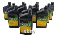 Équipement d'origine John Deere (PACK DE 12) 32 oz. Plus-50 SAE 15W-40 TY26674